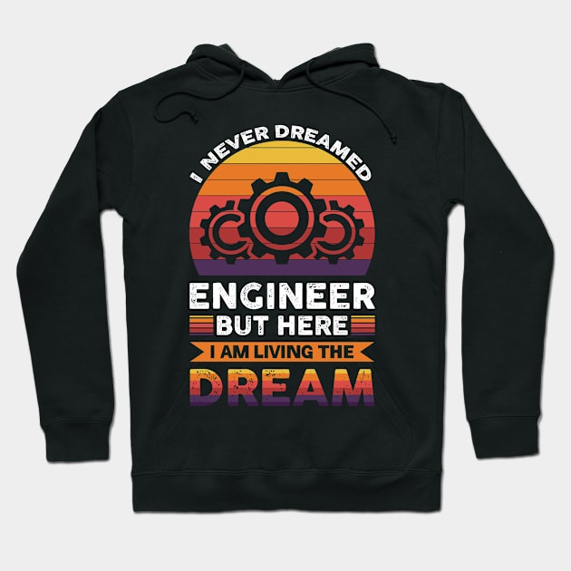 Marrying a super talented engineer Hoodie by Arish Van Designs